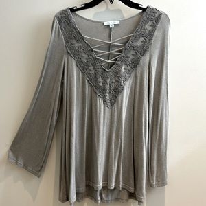 She & Sky Tunic Top